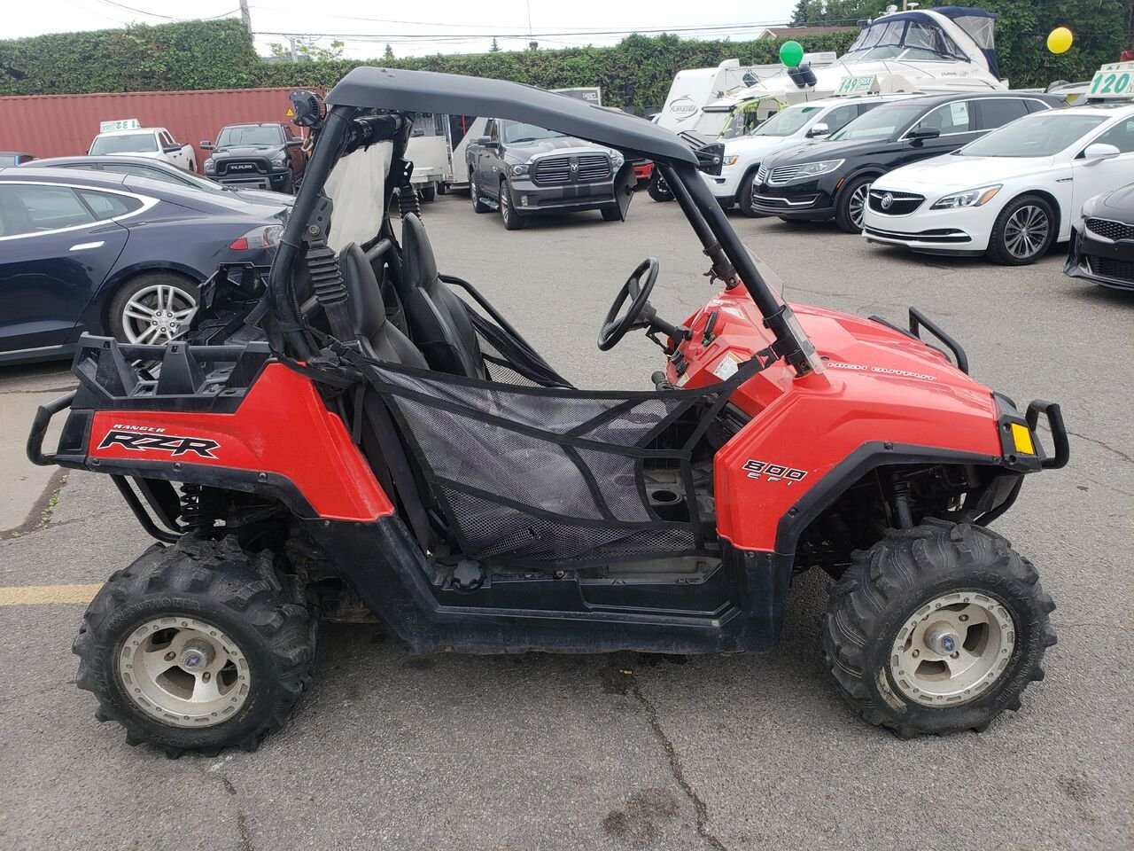 2012 polaris rzr Red  - photo #7