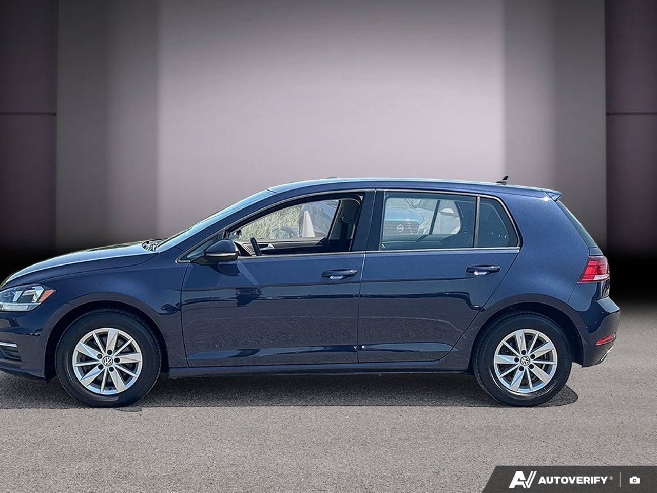 2019 Volkswagen Golf 3VWG57AU4KM032800 Blue Mirabel - photo #1
