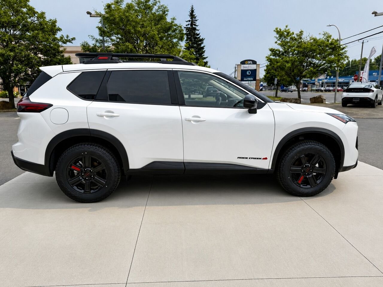NISSAN Rogue ROGUE ROCK CREEK 2026 Blanc Everest nacré triple couche Châteauguay - photo #7