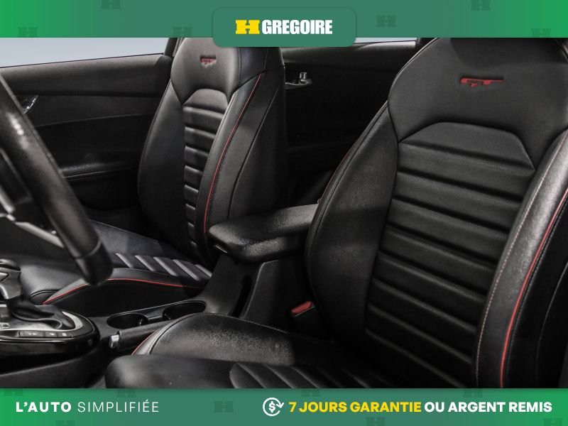 Kia Forte 729785 | GT AUTO A/C CUIR TOIT NAV GR ELECT MAGS CAM RECUL 2021 Noir Laval - photo #13