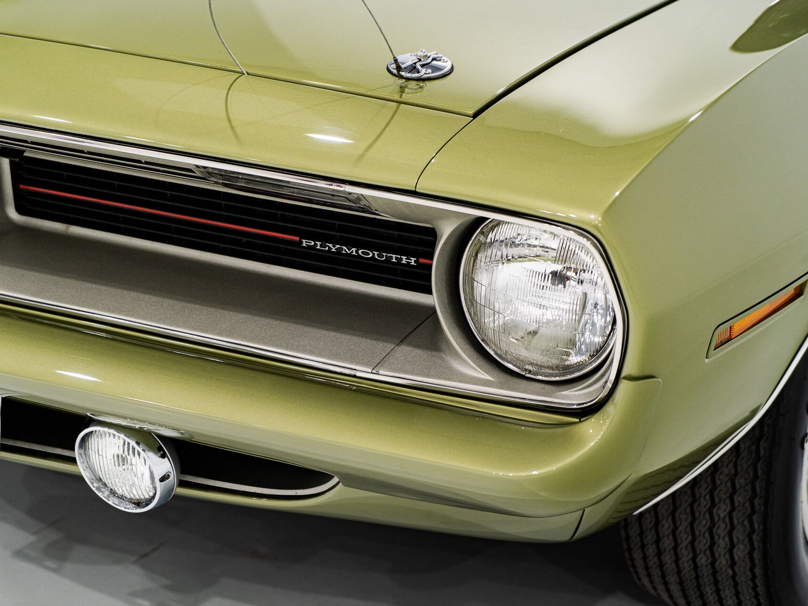 1970 Plymouth HEMI Cuda 1 de 3 Exemplaires Utilisés par la Division Course de Chrysler France **PRIX EN USD** Green Montreal - photo #35