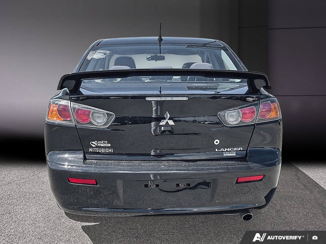 Mitsubishi Lancer JA32U2FU4HU602406 2017 Noir Mirabel - photo #3
