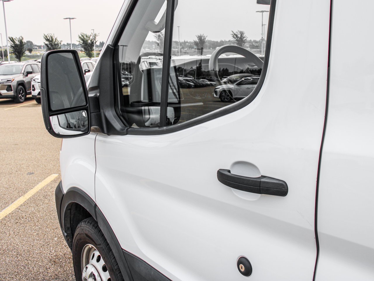 2025 Ford Transit Cargo Van T-250 148 Hi Rf 9070 GVWR AWD White Sherwood Park - photo #13