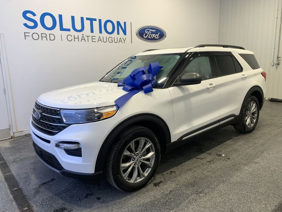 2023 Ford Explorer XLT AWD 2023 White