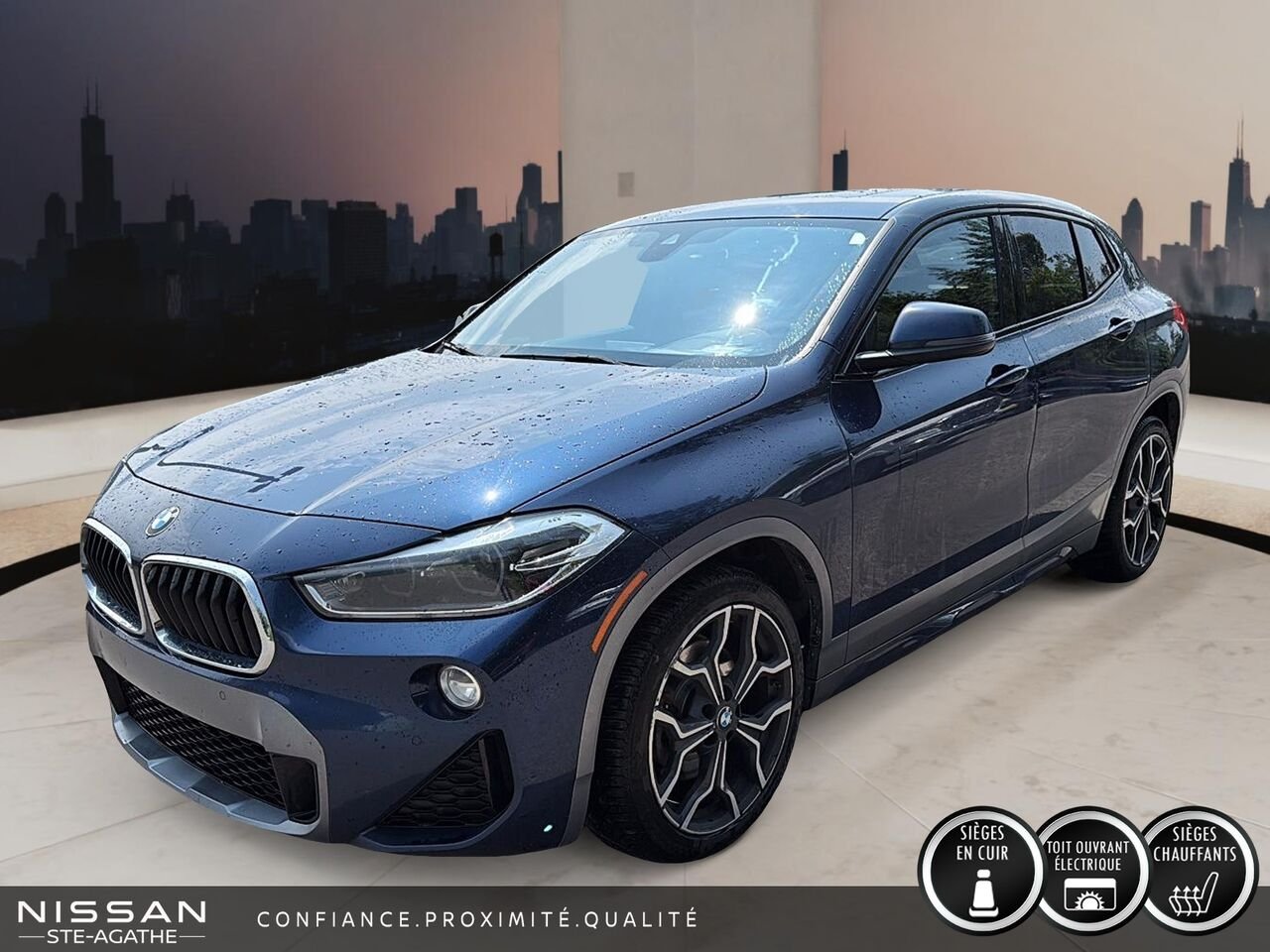 BMW X2 2020 Bleu Ste-Agathe des Monts - photo #0