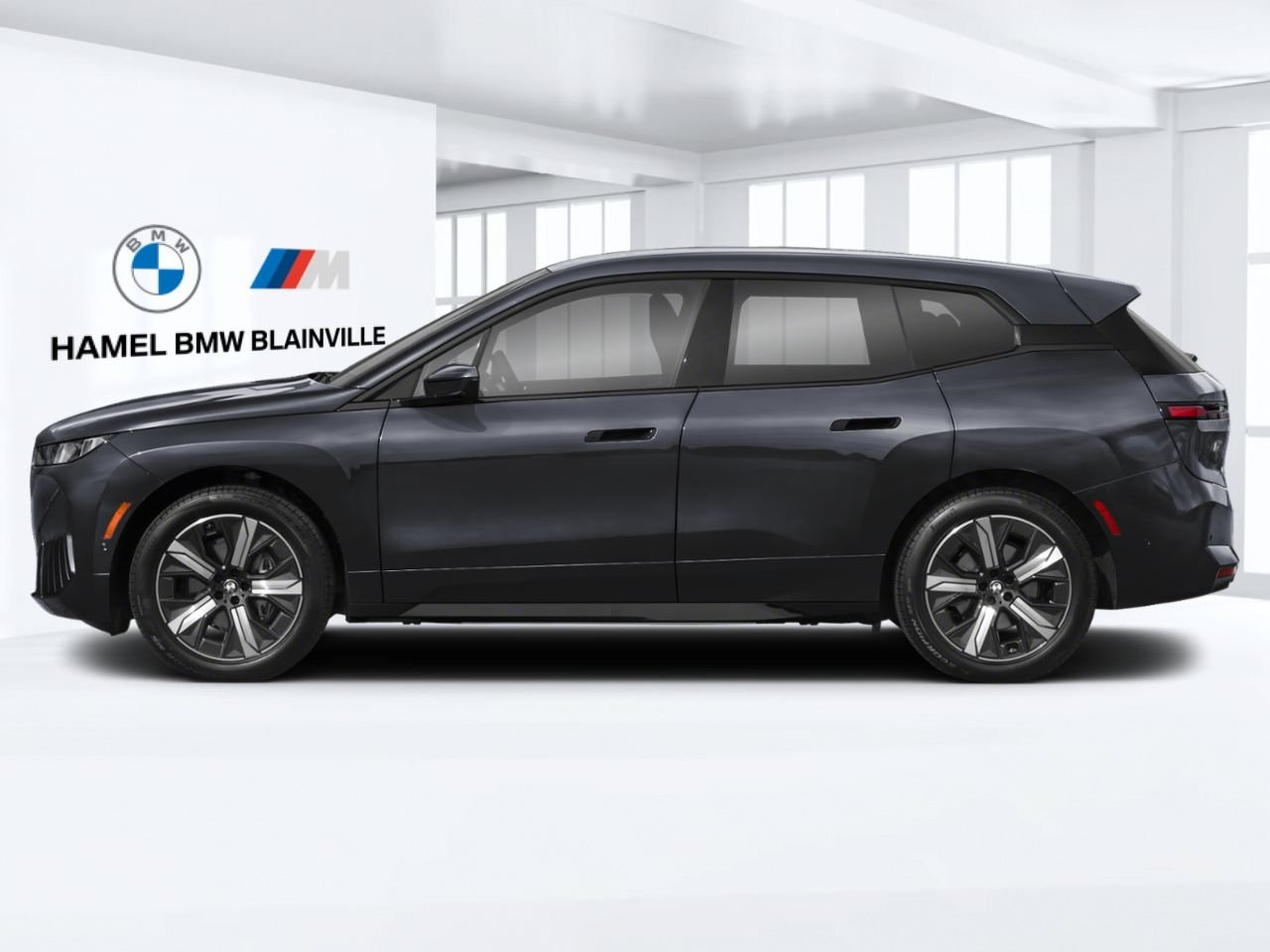 2026 BMW iX xDrive60 Black Sapphire Metallic Blainville - photo #2