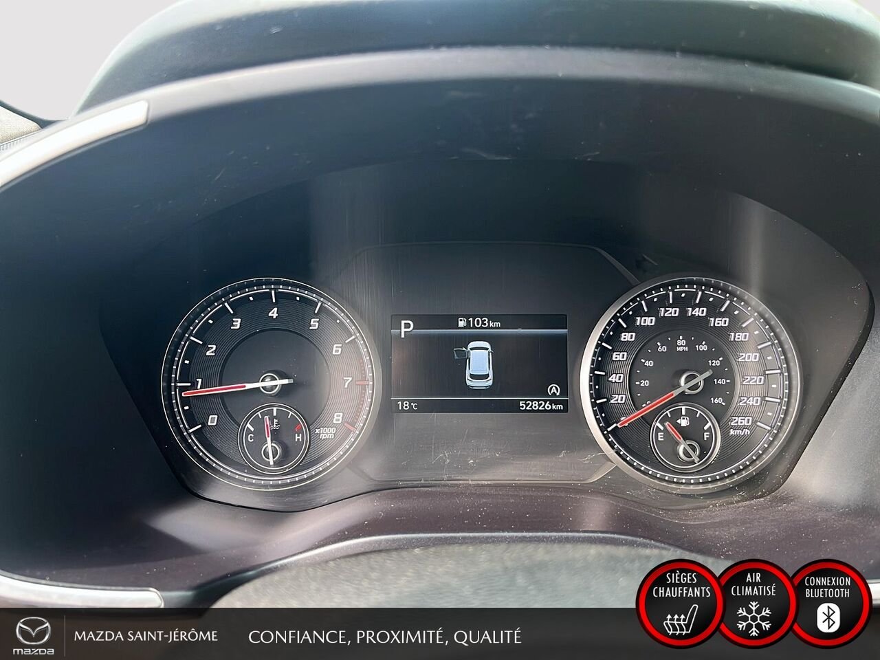 Hyundai Santa Fe Preferred TI avec ensemble Trend | TOIT PANO | CUIR | AWD | 2023 Gris Saint-Jérôme - photo #16