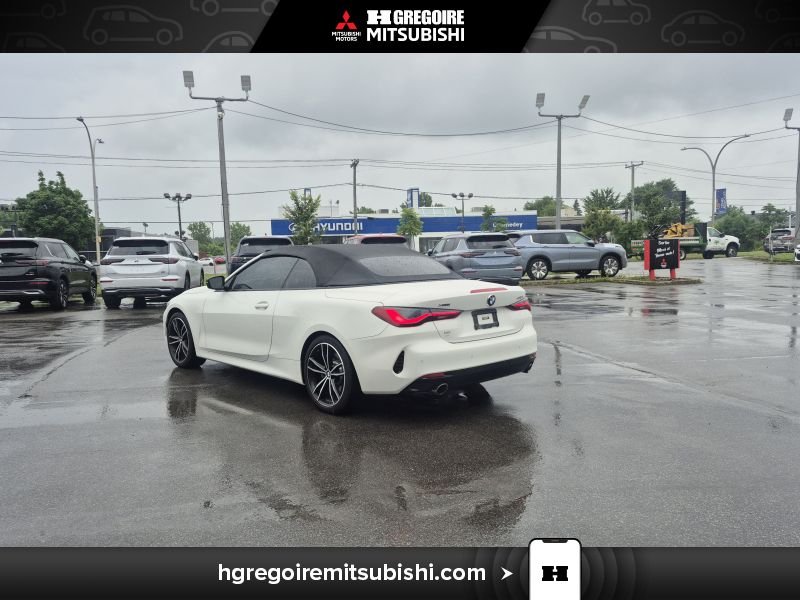 BMW 430i MA4375 | 430i xDrive * Decapotable * Mags * Carplay * Camér 2022 Blanc Laval - photo #7