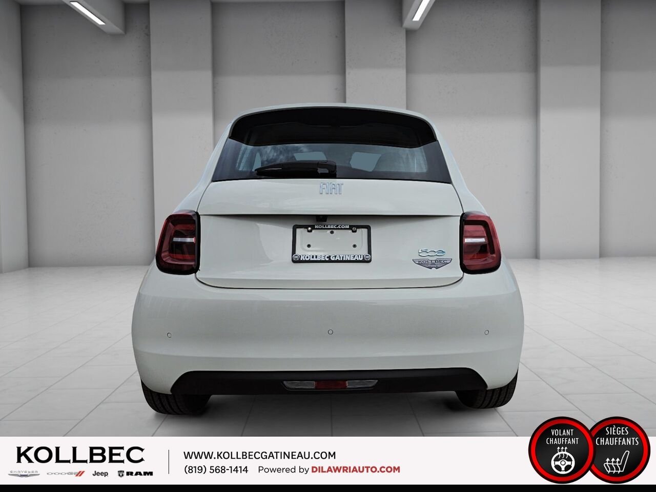 2025 FIAT 500E Édition (RED) White Ottawa & Gatineau - photo #15