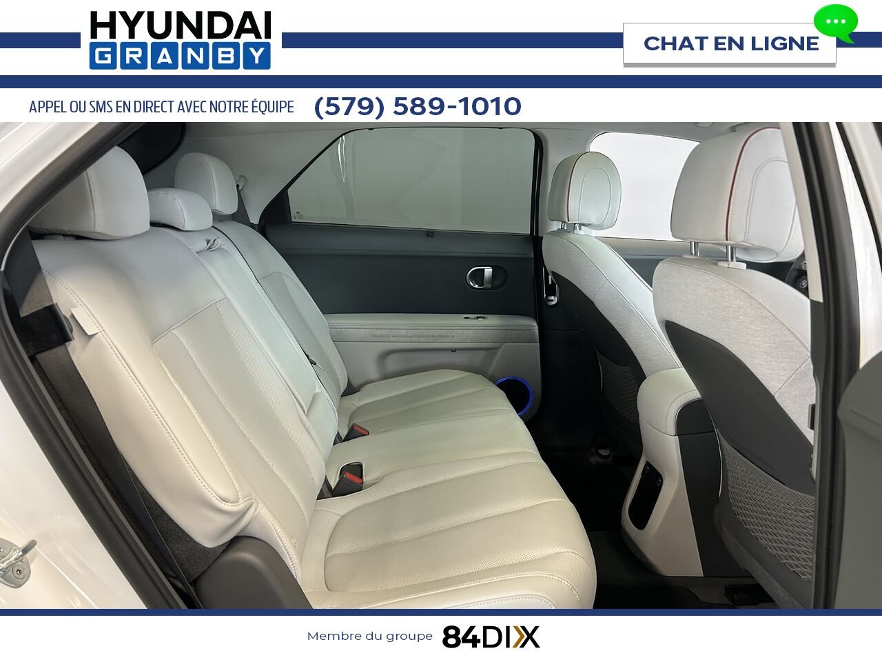 Hyundai Ioniq 5 2024 Blanc Granby - photo #24