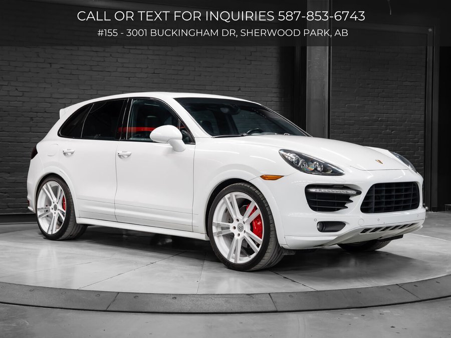 2014 Porsche Cayenne 2014 White