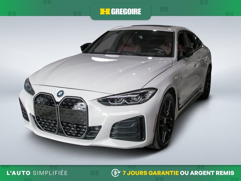 BMW i4 2023 Blanc Laval - photo #2