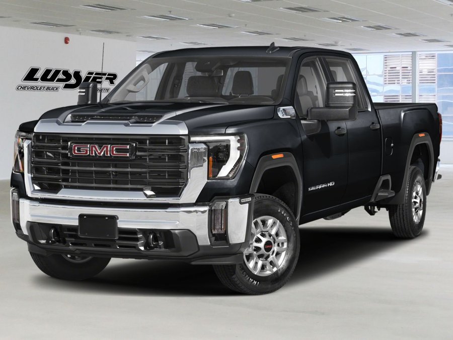 GMC Sierra 2500HD AT4 cabine multiplace 4RM 159 po 2026 Noir onyx
