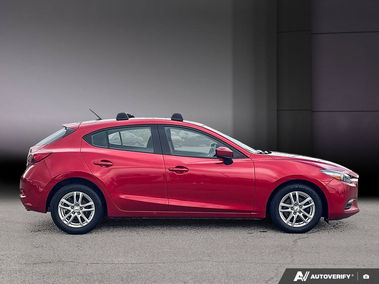 Mazda Mazda3 JM1BN1K79H1121688 2017 Rouge Mirabel - photo #5