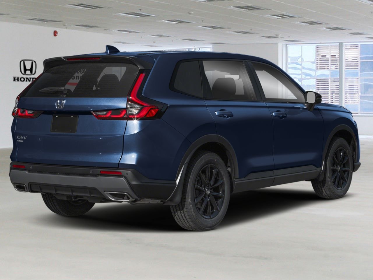 2026 Honda CR-V hybride EX-L Traction Intégrale Blue Gatineau - photo #2