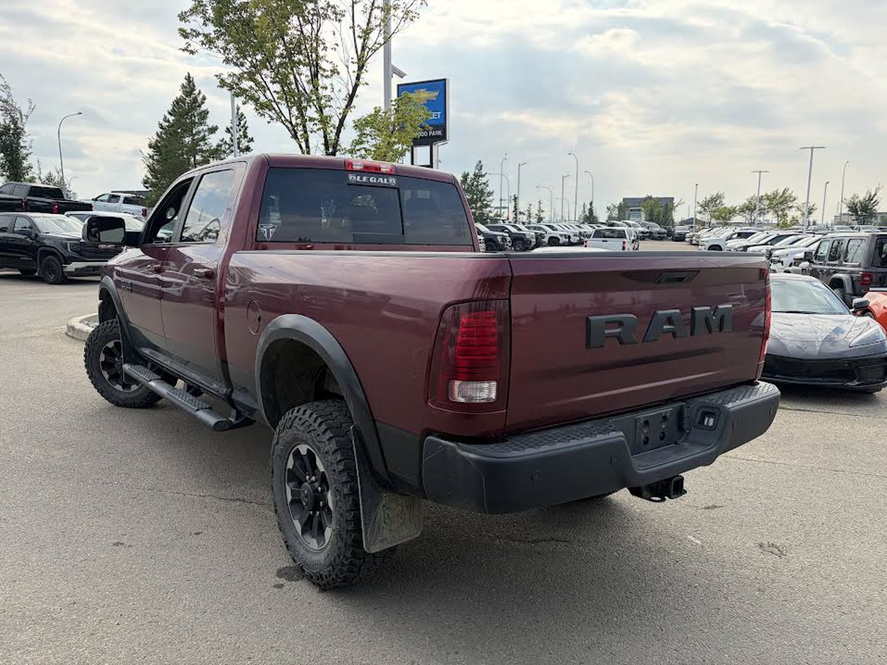 2018 Ram 2500 Power Wagon 4x4 Crew Cab 6'4 Box Red Sherwood Park - photo #4