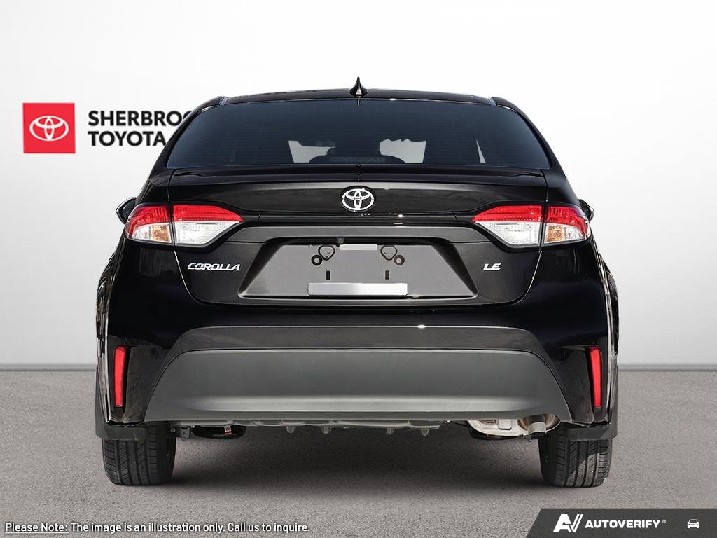 Toyota Corolla LE CVT 2026 Noir minuit métallisé Sherbrooke - photo #4
