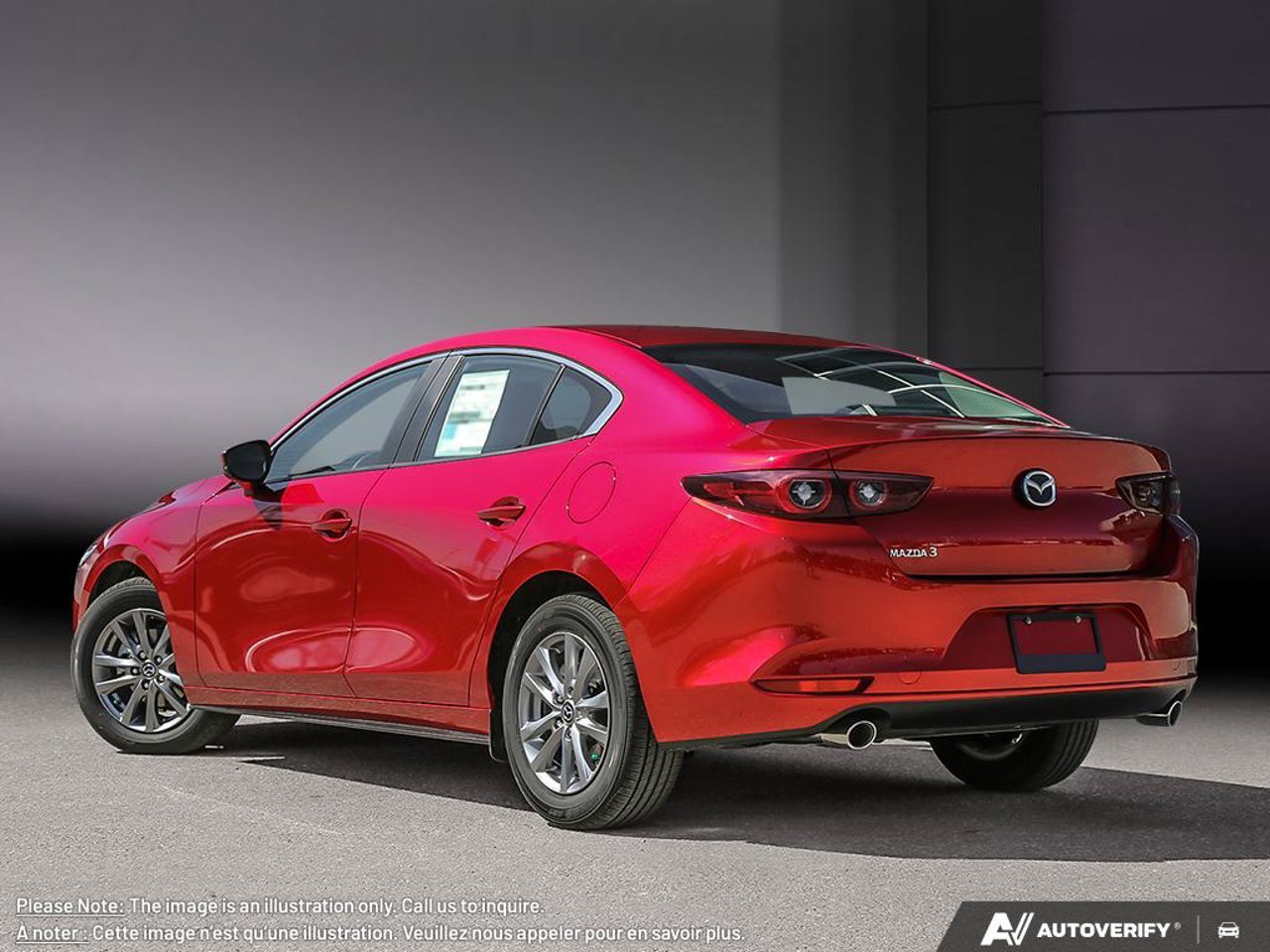 2026 Mazda Mazda3 3MZBPABL5TM511283 Soul Red Crystal Metallic Mirabel - photo #3