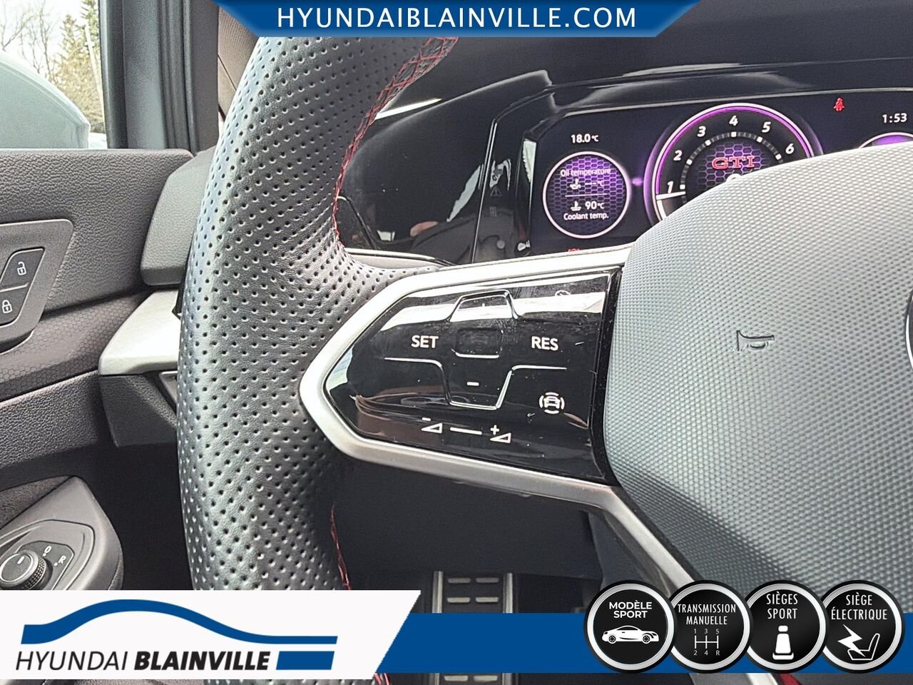 Volkswagen Golf GTI 2023 Gris Blainville - photo #13