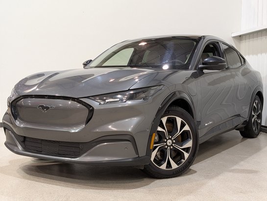 Ford Mustang Mach-E Premium AWD/Cuir/Navigation/Volant chauffant 2023 Gris
