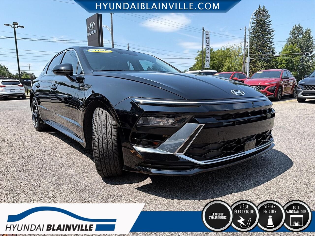 Hyundai Sonata 2025 Noir Blainville - photo #2