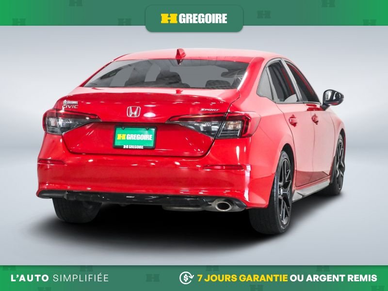 2022 Honda Civic Red Laval - photo #8