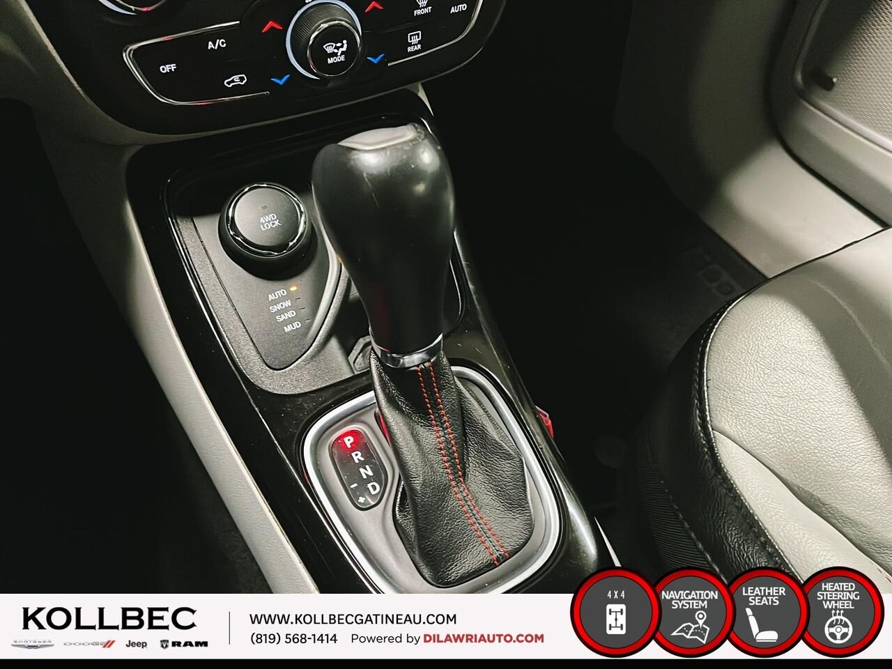 2018 JEEP COMPASS Limited 4x4 White Ottawa & Gatineau - photo #25