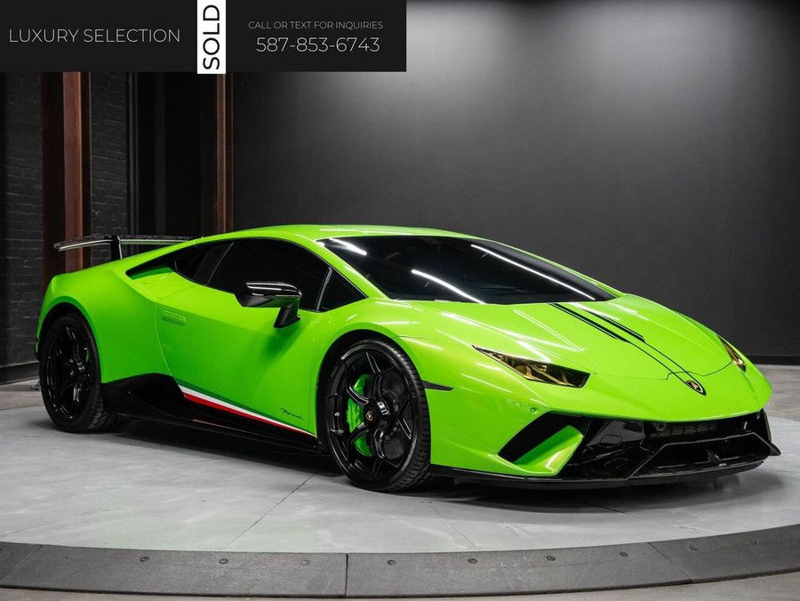 2018 Lamborghini Huracan 2018 Green