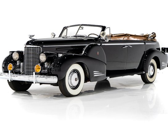 Cadillac Series 90 1938 1938 Noir