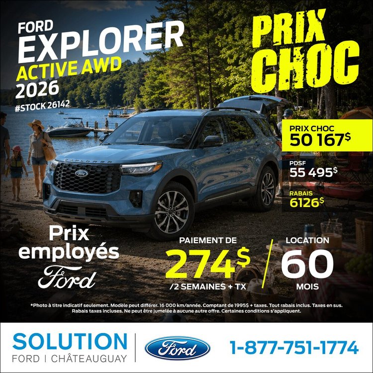 Solution Ford promo aout EXPLORER 2026 FR NEW DESIGN