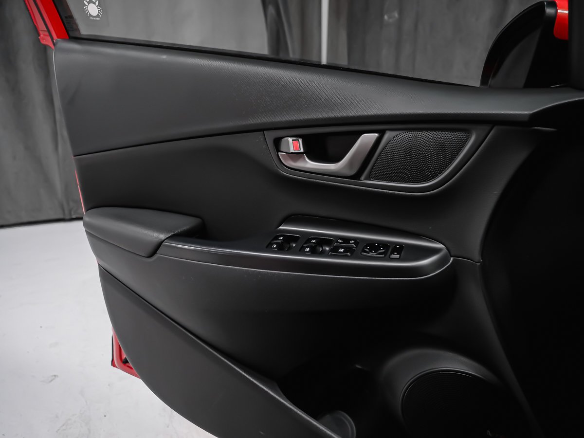 Hyundai Kona ULTIMATE TOIT OUVRANT VOLANT CHAUFFANT 2018 Rouge Montréal - photo #7