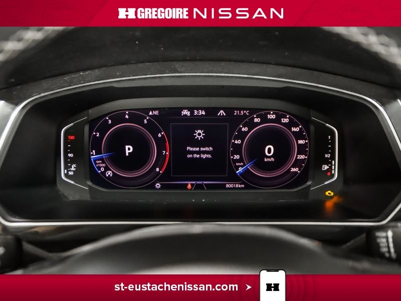 Volkswagen Tiguan SW4364 | Highline AWD CUIR TOIT PANORAMIQUE DEM. A DISTANCE 2021 Bleu Laval - photo #17