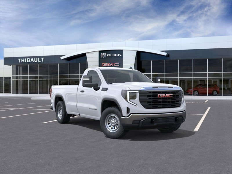 2026 GMC SIERRA 1500 Pro cabine classique 4RM 140 po White Sherbrooke - photo #0