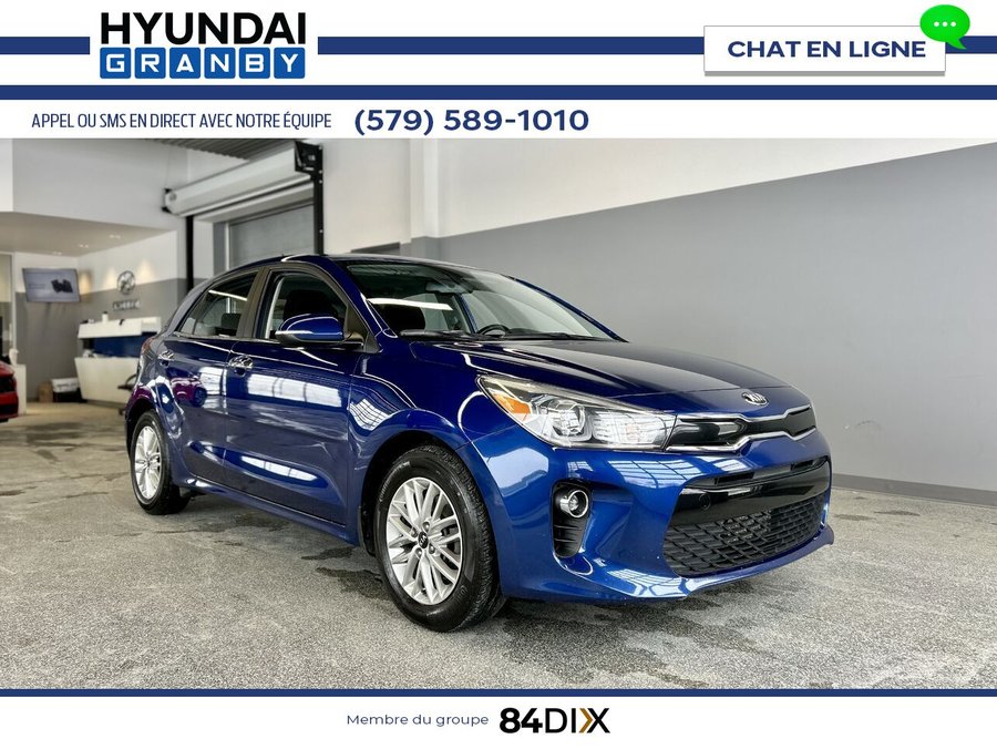 Kia Rio 5 portes 2020 2020 Bleu