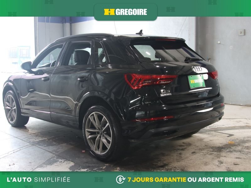 Audi Q3 821561 | Komfort AWD AUTO A/C MAGS CUIR TOIT CAM RECUL BLUE 2022 Noir Laval - photo #5