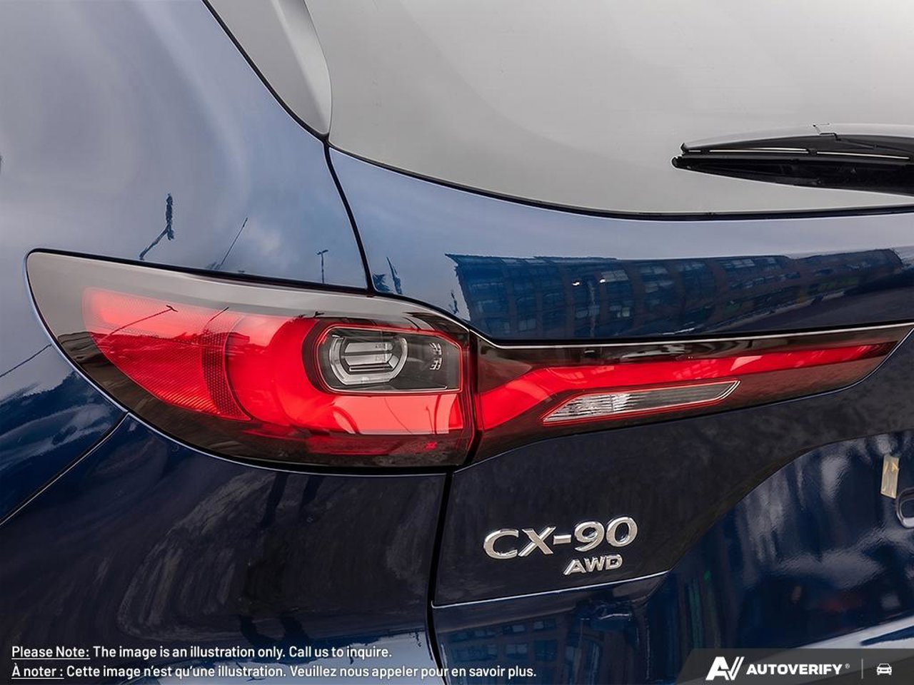 Mazda CX-90 hybride rechargeable JM3KKCHA9T1382410 2026 Bleu cristal foncé mica Mirabel - photo #10