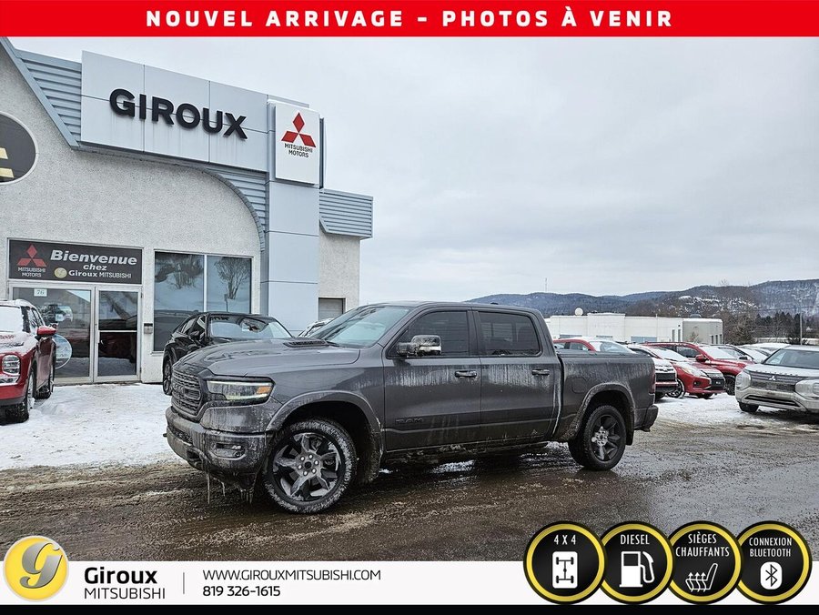 2021 RAM 1500 LIMITED Limited cabine d'équipe 4x4 caisse de 5 pi 7 po Grey