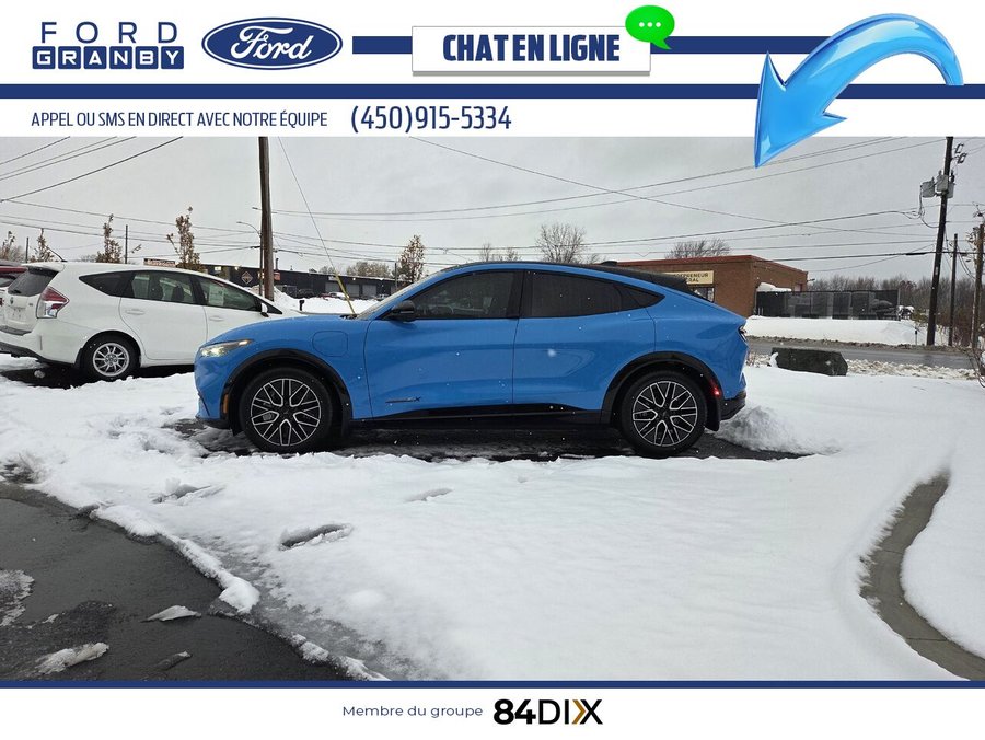 Ford Mustang Mach-E Premium TI, Grande Autonomie 2024 Bleu