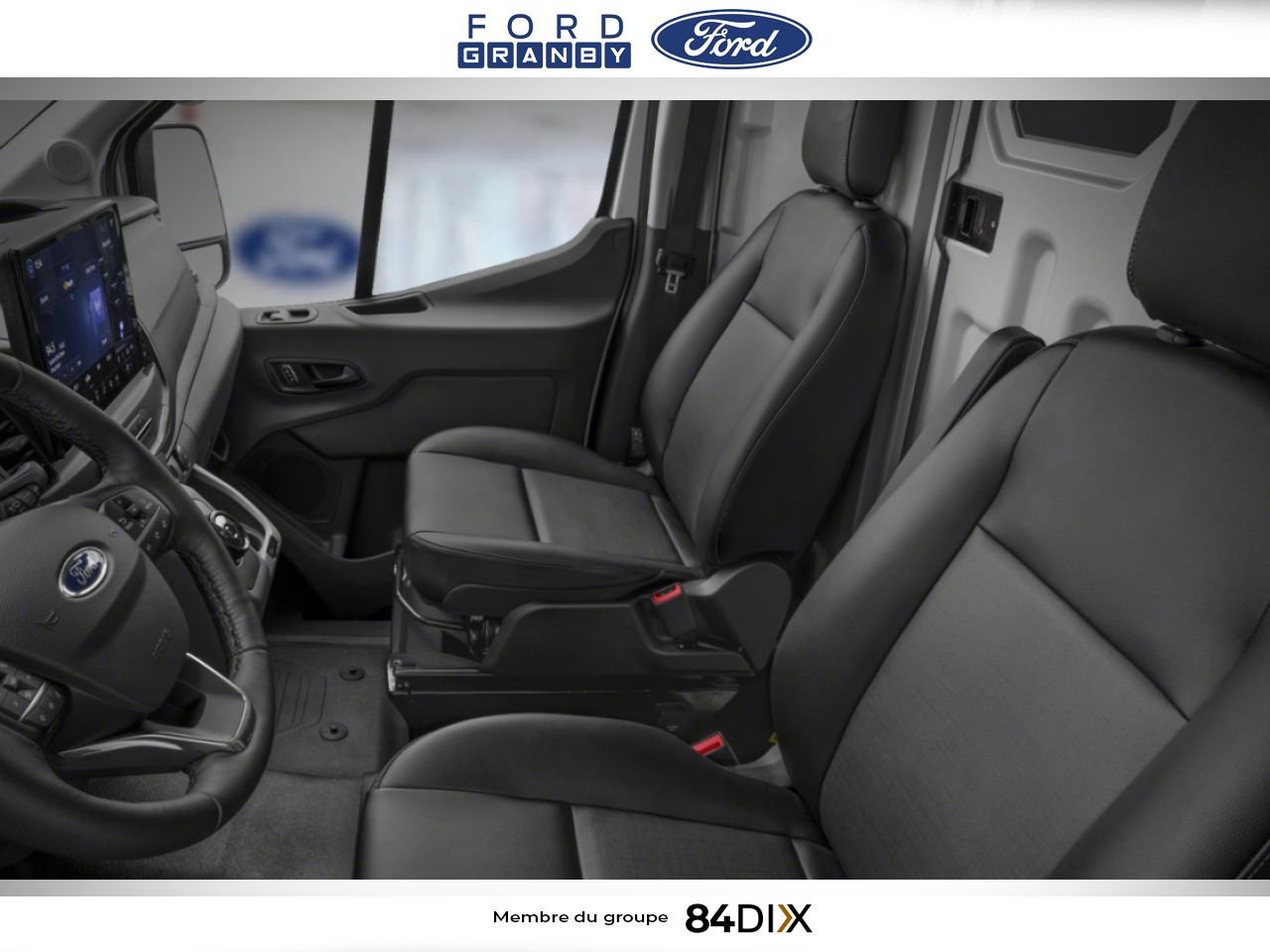 2025 Ford E-Transit Cargo Van Oxford White Granby - photo #10