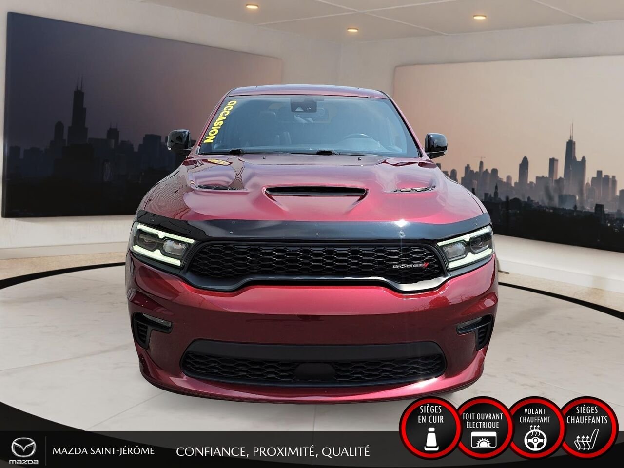 Dodge Durango 2022 Rouge Ste-Agathe des Monts - photo #2