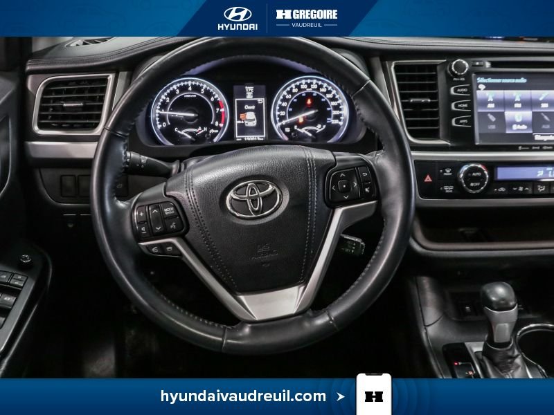 Toyota Highlander YW142 | XLE l AWD - CUIR - MAGS - TOIT - NAV - BLUETOOTH - 2016 Noir Laval - photo #23