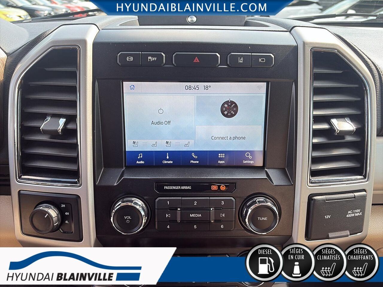 Ford Super Duty F-350 à roues arrière jumelées 2019 Brun Blainville - photo #19