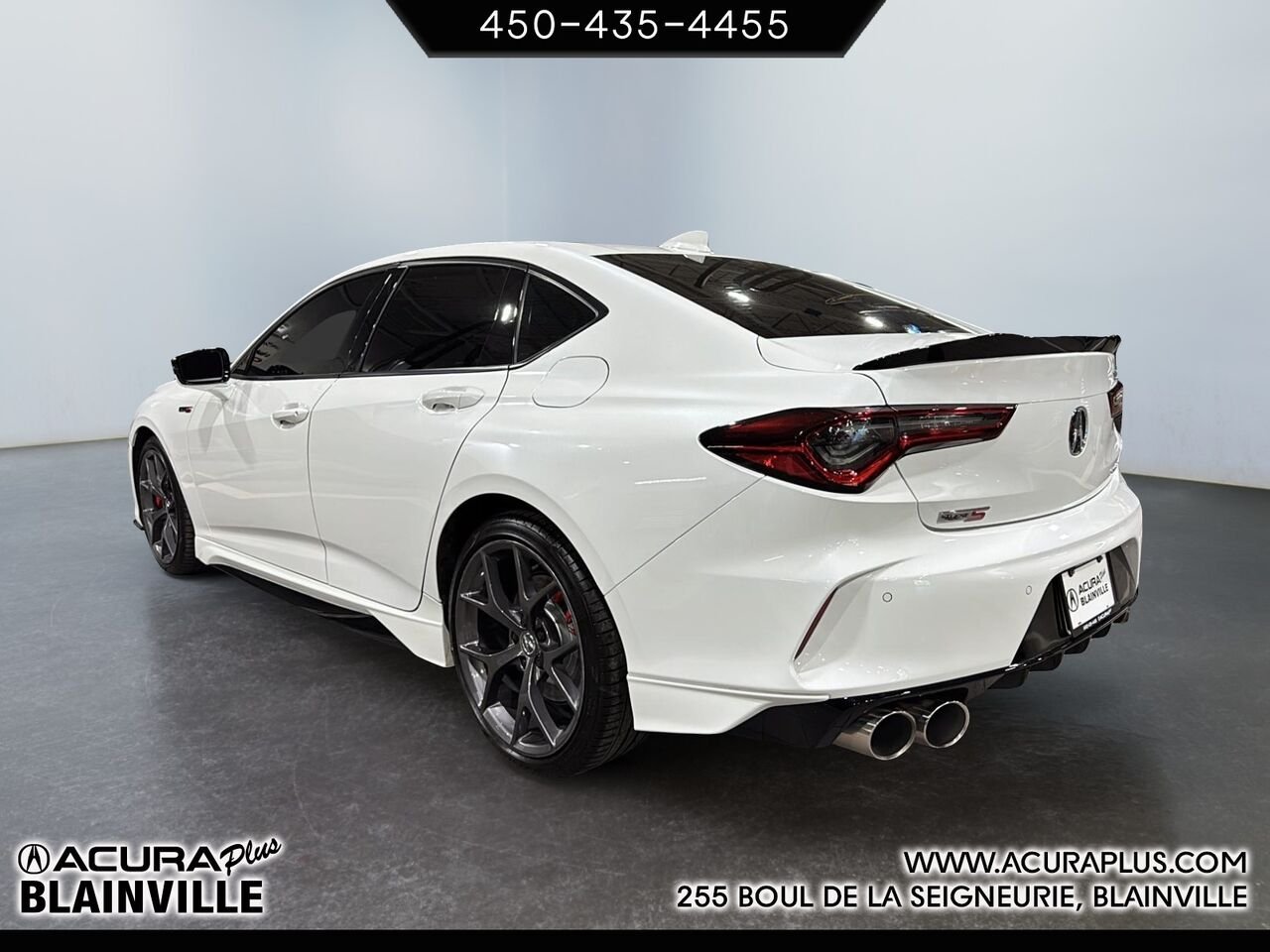 2025 Acura TLX White Blainville - photo #3