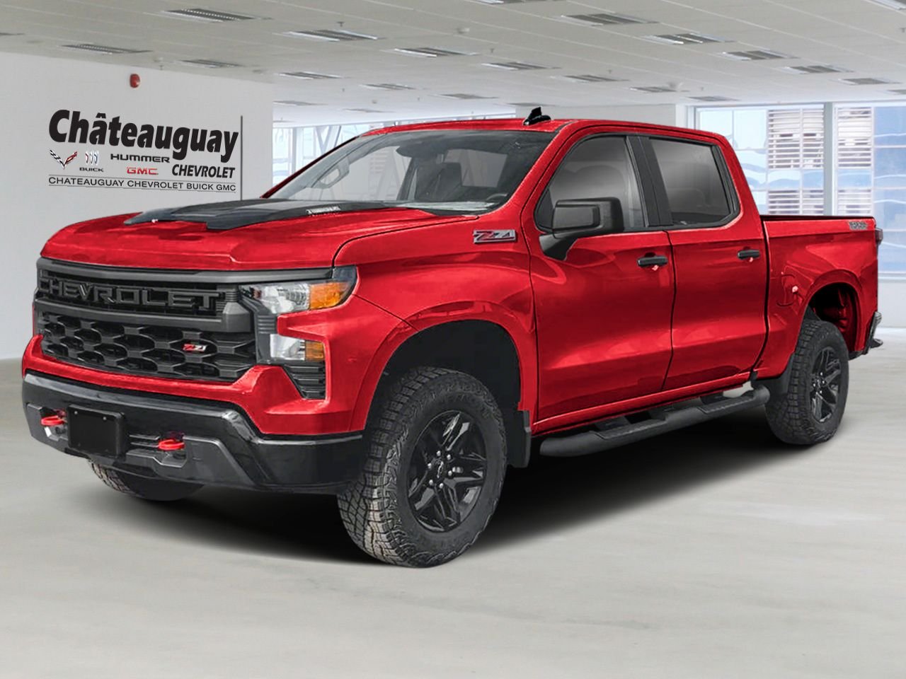 2026 CHEVROLET Silverado 1500 Custom Trail Boss cabine multiplace 4RM 157 po Red Hot Châteauguay - photo #0