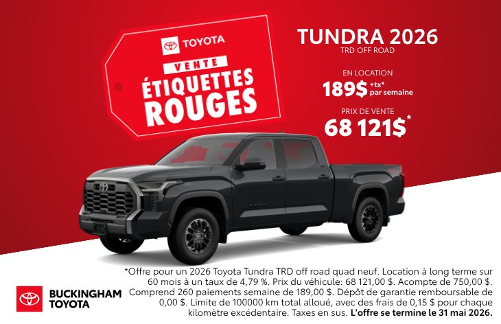 2026 Mai Custom1 Toyota Tundra FR