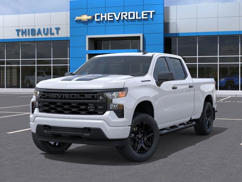 2026 CHEVROLET Silverado 1500 Custom cabine multiplace 4RM 157 po Summit White Sherbrooke - photo #5
