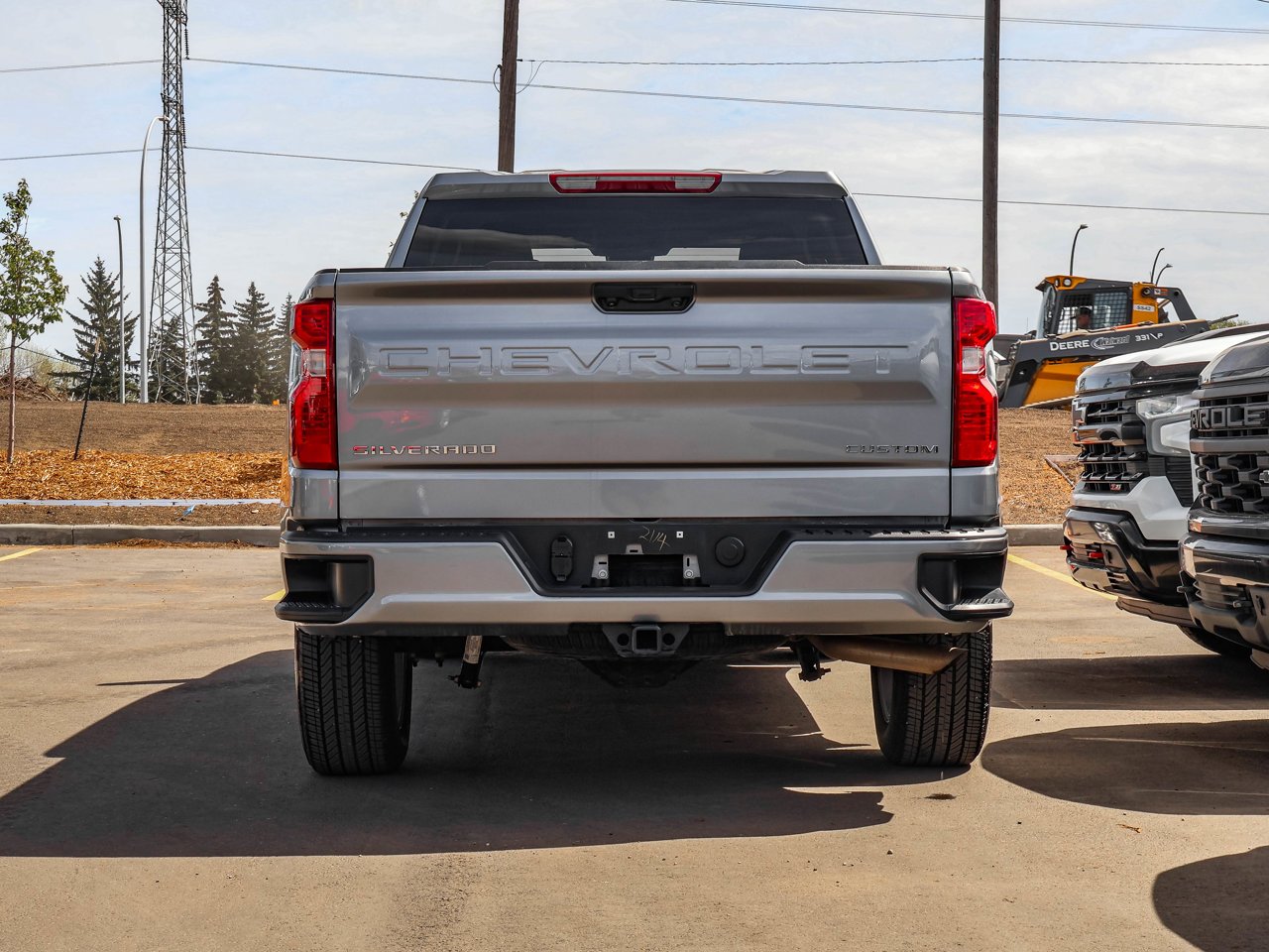 2024 Chevrolet Silverado 1500 4WD Crew Cab 147 Custom Grey Sherwood Park - photo #6