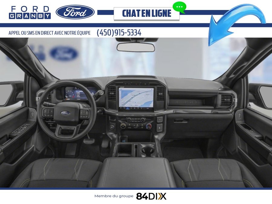 Ford F-150 STX cabine SuperCrew 4RM caisse de 5,5 pi 2026 Blanc Oxford