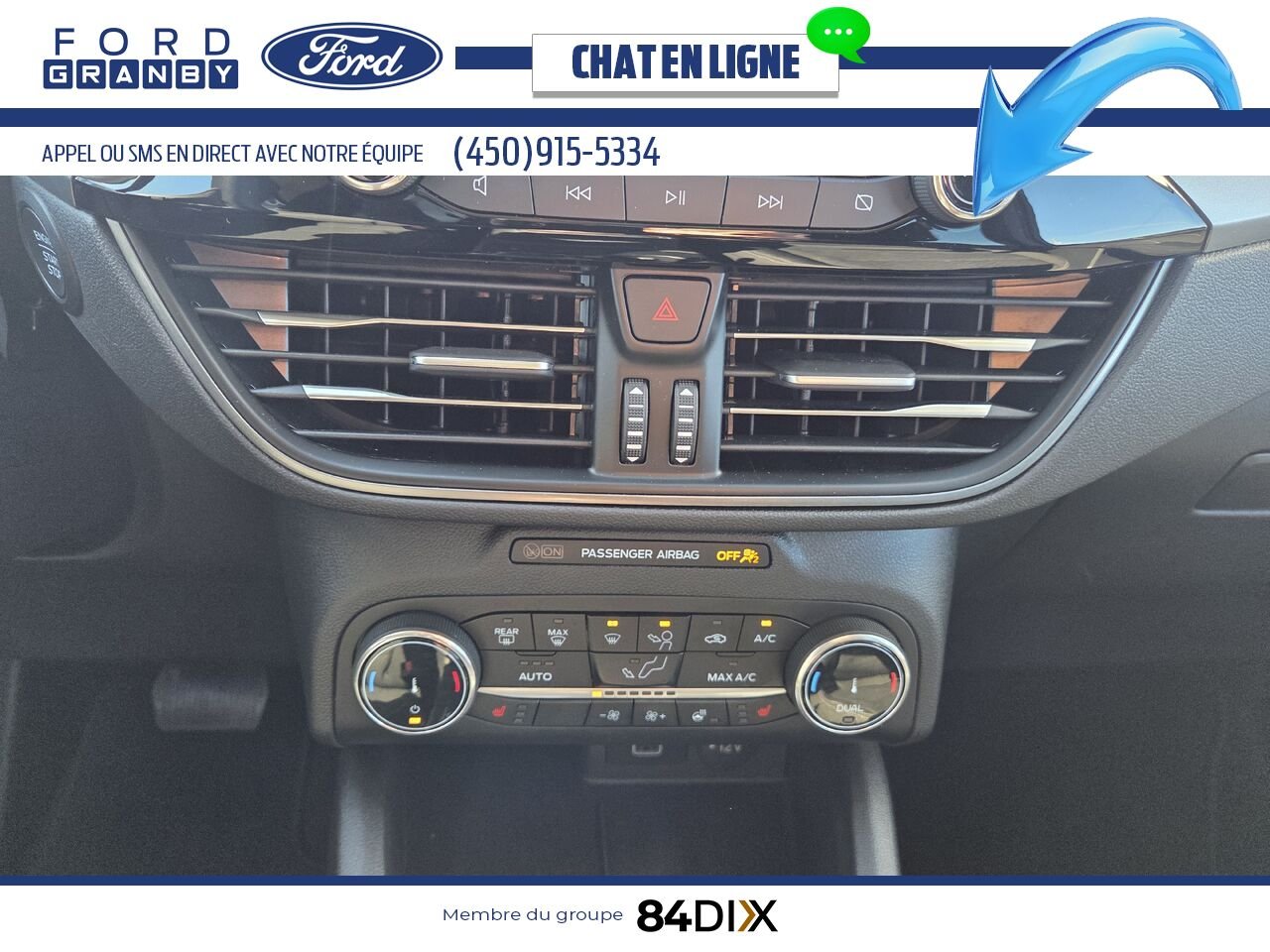 Ford Escape 2025 Blanc Granby - photo #14