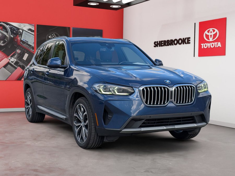 BMW X3 2022 2022 Bleu